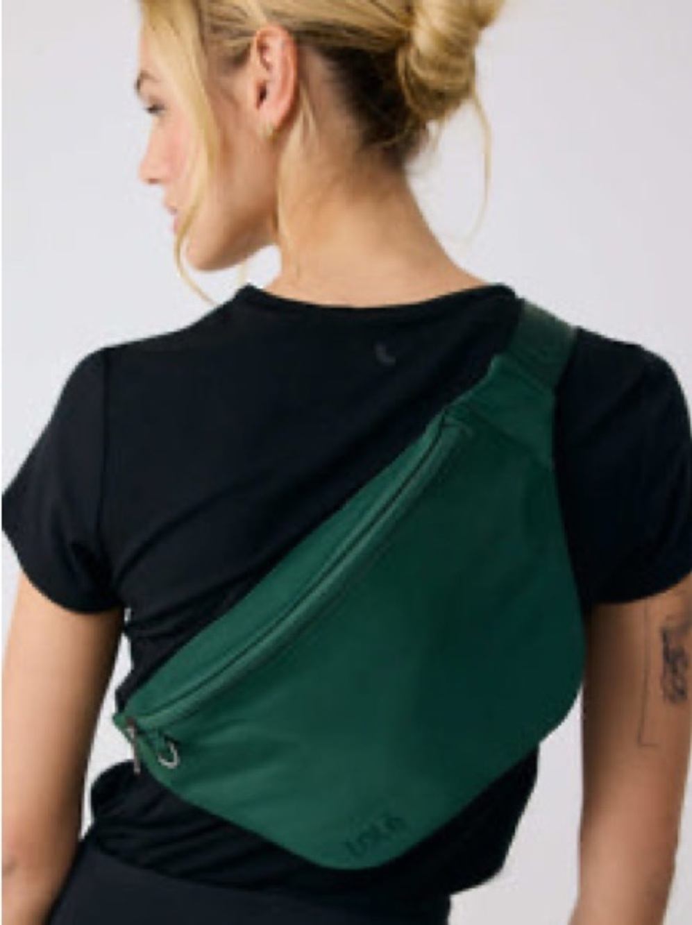 Lole Green Crossbody Belt Bag
